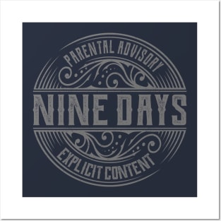 Nine Days Vintage Ornament Posters and Art